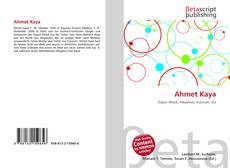 Buchcover von Ahmet Kaya