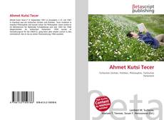 Copertina di Ahmet Kutsi Tecer