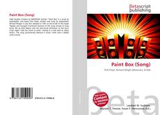 Paint Box (Song)的封面