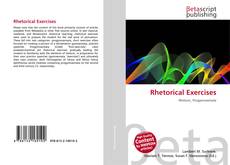 Copertina di Rhetorical Exercises