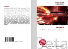 Hiweed kitap kapağı