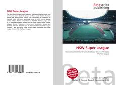Couverture de NSW Super League