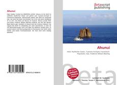 Couverture de Ahunui