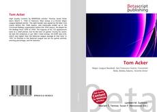 Couverture de Tom Acker