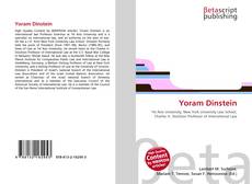 Buchcover von Yoram Dinstein