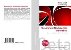 Buchcover von Rheumatoid Neutrophilic Dermatitis