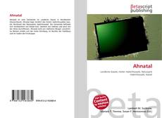 Buchcover von Ahnatal