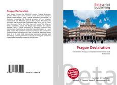 Copertina di Prague Declaration