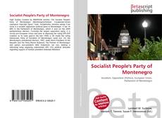 Copertina di Socialist People's Party of Montenegro