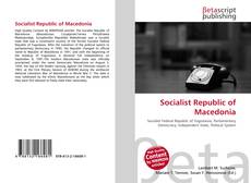 Couverture de Socialist Republic of Macedonia
