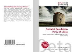 Buchcover von Socialist Republican Party of Ceará