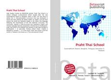 Copertina di Praht Thai School