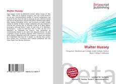 Capa do livro de Walter Hussey 