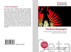 Couverture de Yordanis Despaigne