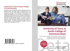 Copertina di University of Texas at Austin College of Communication