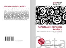 Couverture de Ahnerts Astronomisches Jahrbuch