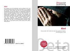 Couverture de Ahnl