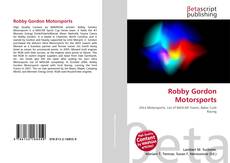 Couverture de Robby Gordon Motorsports