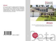 Couverture de Ahnsen