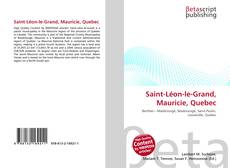 Copertina di Saint-Léon-le-Grand, Mauricie, Quebec