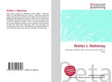Couverture de Walter J. Mahoney