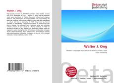 Copertina di Walter J. Ong