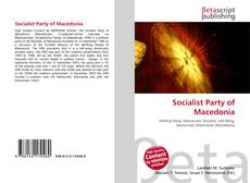 Copertina di Socialist Party of Macedonia