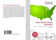 Copertina di York, Green County, Wisconsin