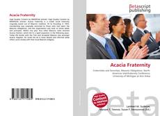 Capa do livro de Acacia Fraternity 