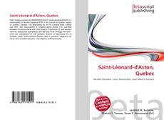 Couverture de Saint-Léonard-d'Aston, Quebec
