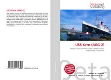 Capa do livro de USS Kern (AOG-2) 