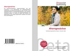 Couverture de Ahorngewächse