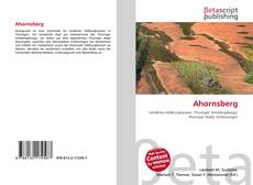 Copertina di Ahornsberg