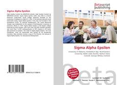 Copertina di Sigma Alpha Epsilon