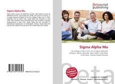 Capa do livro de Sigma Alpha Mu 