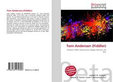 Capa do livro de Tom Anderson (Fiddler) 