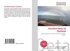 Capa do livro de Socialist Party of Thailand 