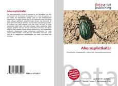 Copertina di Ahornsplintkäfer