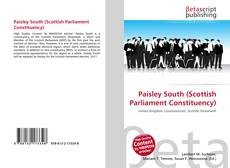 Copertina di Paisley South (Scottish Parliament Constituency)