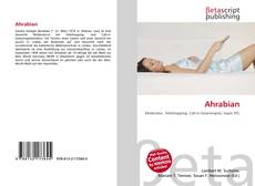 Buchcover von Ahrabian