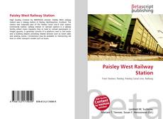 Buchcover von Paisley West Railway Station