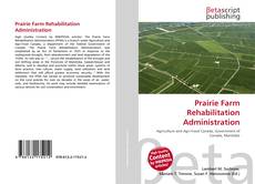 Copertina di Prairie Farm Rehabilitation Administration