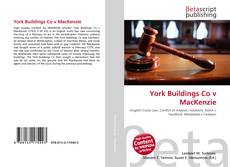 Capa do livro de York Buildings Co v MacKenzie 
