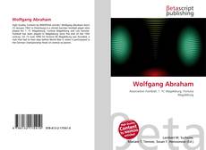Capa do livro de Wolfgang Abraham 