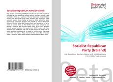 Copertina di Socialist Republican Party (Ireland)