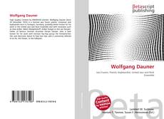 Buchcover von Wolfgang Dauner