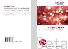 Buchcover von Wolfgang Egger