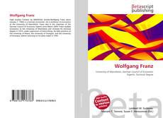 Copertina di Wolfgang Franz