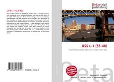 Buchcover von USS L-1 (SS-40)