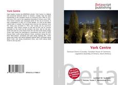 Buchcover von York Centre